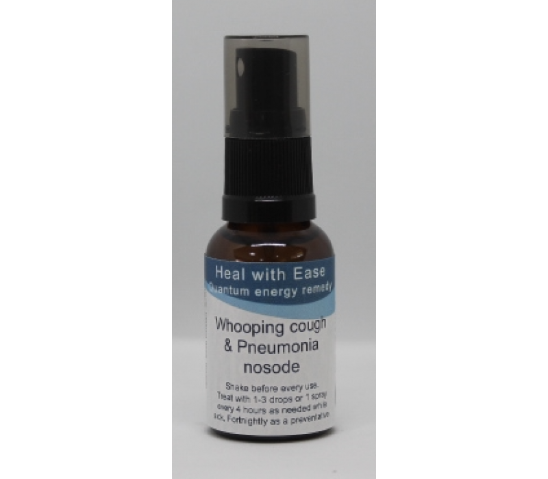 Whooping Cough and Pneumonia Nosode